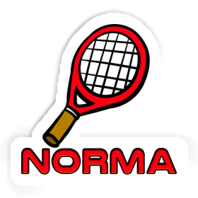 Tennisschläger Sticker Norma Image