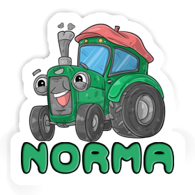 Norma Autocollant Tracteur Image