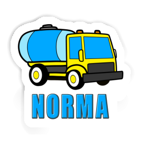 Norma Autocollant Camion d'eau Image