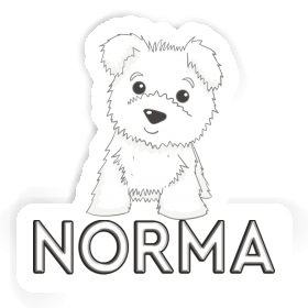 Westie Autocollant Norma Image