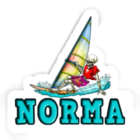 Surfer Sticker Norma Image