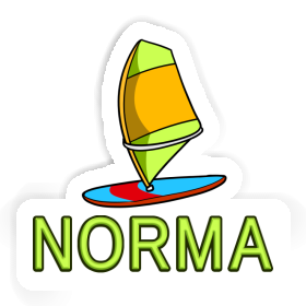 Windsurfbrett Sticker Norma Image