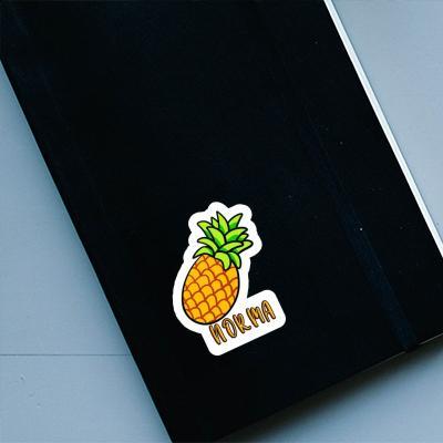 Sticker Ananas Norma Notebook Image