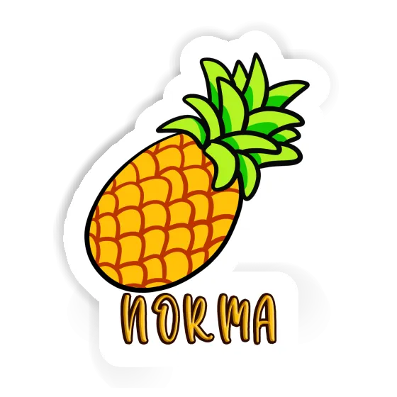 Sticker Pineapple Norma Image