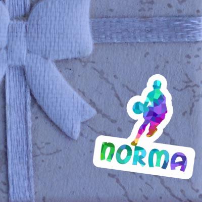 Sticker Norma Basketballspieler Image