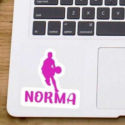 Sticker Norma Basketball Player Gift package Image