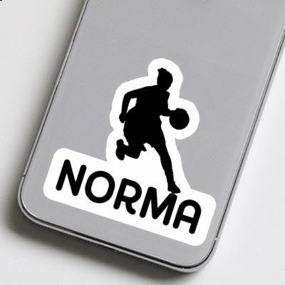 Sticker Norma Basketball Player Gift package Image