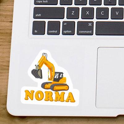 Sticker Bagger Norma Notebook Image