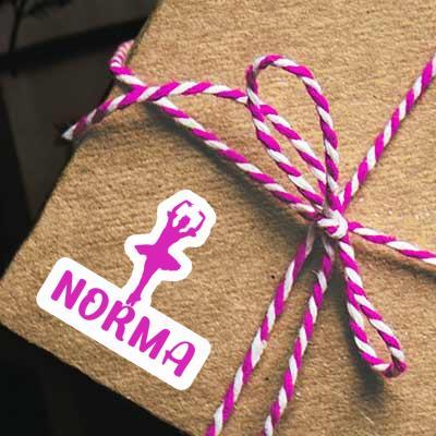 Norma Sticker Ballerina Notebook Image