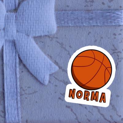 Basketball Sticker Norma Laptop Image