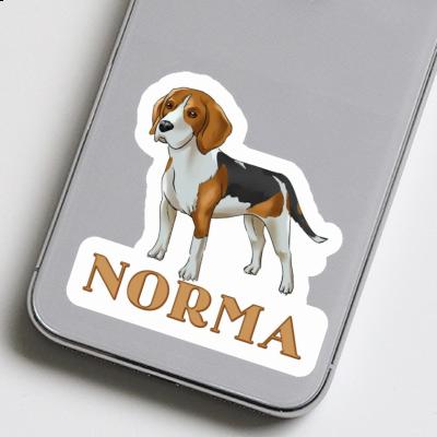 Norma Sticker Beagle Gift package Image