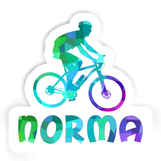 Sticker Norma Biker Notebook Image