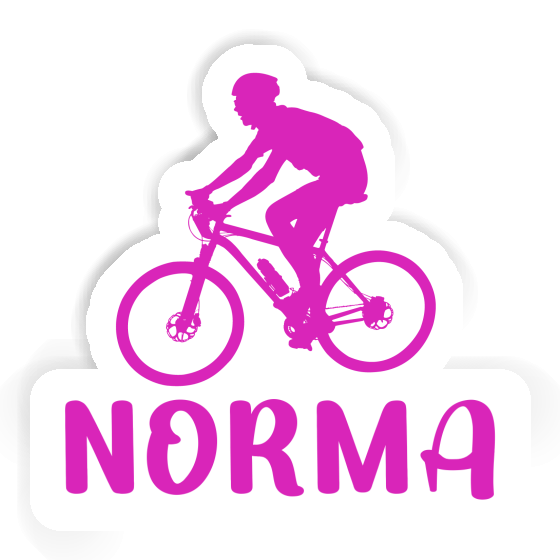 Sticker Norma Biker Laptop Image