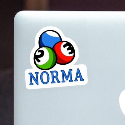 Billiard Ball Sticker Norma Image