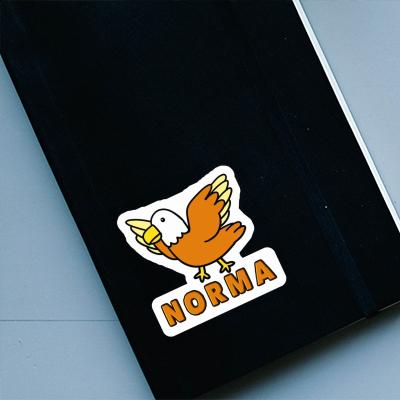 Autocollant Oiseau Norma Image