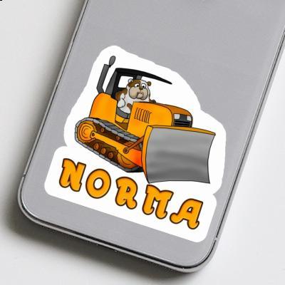 Bulldozer Sticker Norma Gift package Image