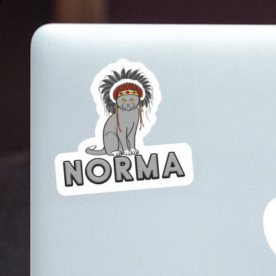 American Indian Sticker Norma Notebook Image