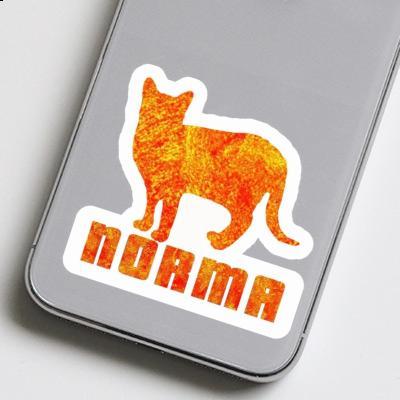 Norma Sticker Katze Laptop Image