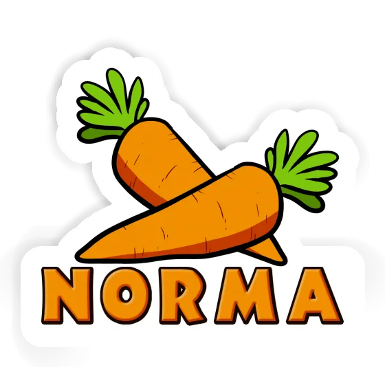 Norma Sticker Karotte Laptop Image