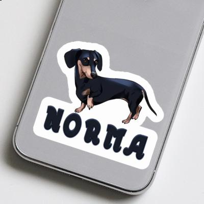 Dackel Sticker Norma Notebook Image