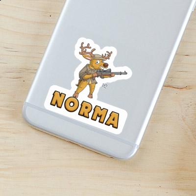 Sticker Norma Hunter Image