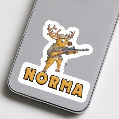 Chasseur Autocollant Norma Image