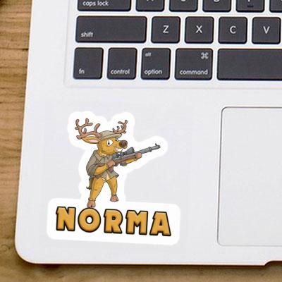 Sticker Norma Hunter Notebook Image