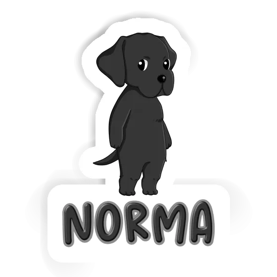 Autocollant Labrador Retriever Norma Laptop Image