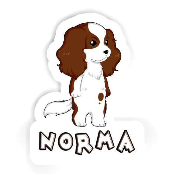 Cavalier King Charles Spaniel Sticker Norma Image