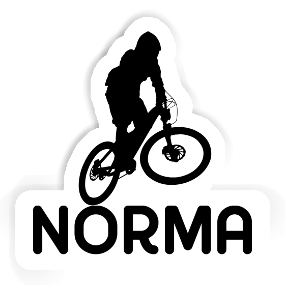 Sticker Downhiller Norma Notebook Image