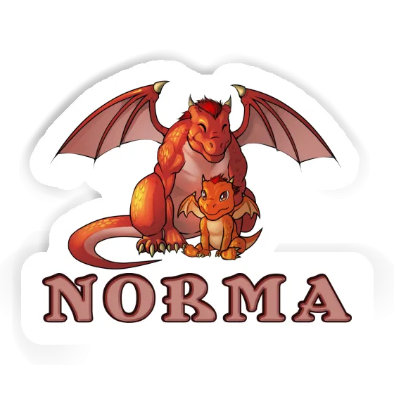 Autocollant Dragon Norma Image