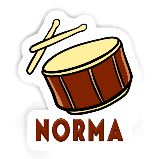 Sticker Trommel Norma Gift package Image