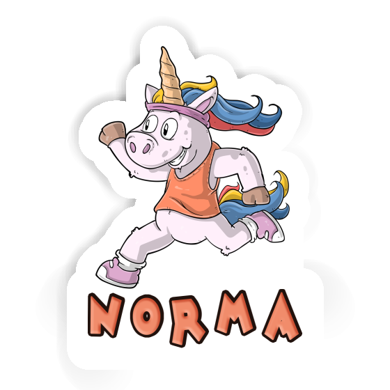 Sticker Norma Runner Gift package Image