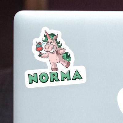 Sticker Party Unicorn Norma Image