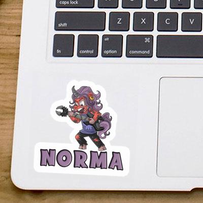 Sticker Rocking Unicorn Norma Gift package Image