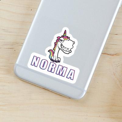 Autocollant Licorne Norma Laptop Image