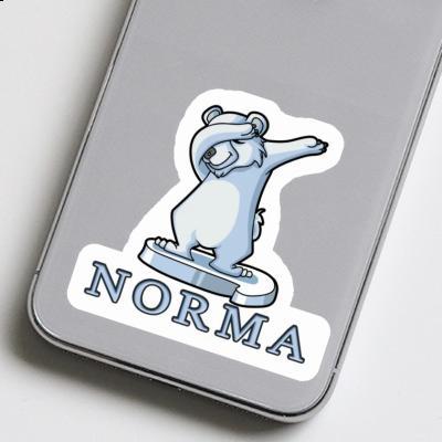 Bear Sticker Norma Image