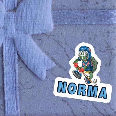 Autocollant Norma Joueur de hockey sur glace Gift package Image