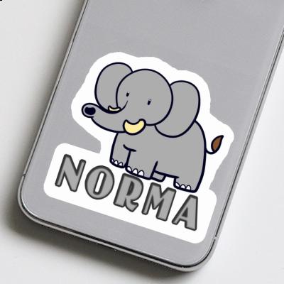 Norma Sticker Elephant Image