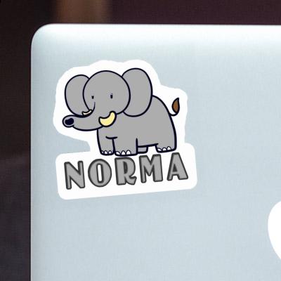 Norma Sticker Elephant Image