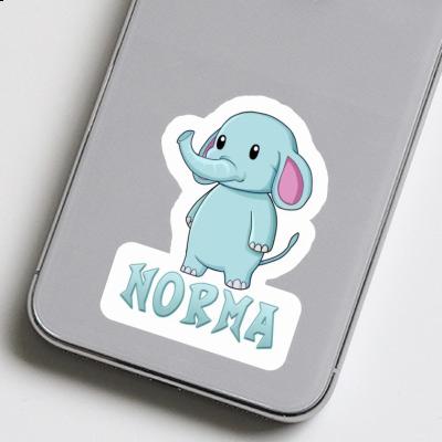 Sticker Elephant Norma Gift package Image