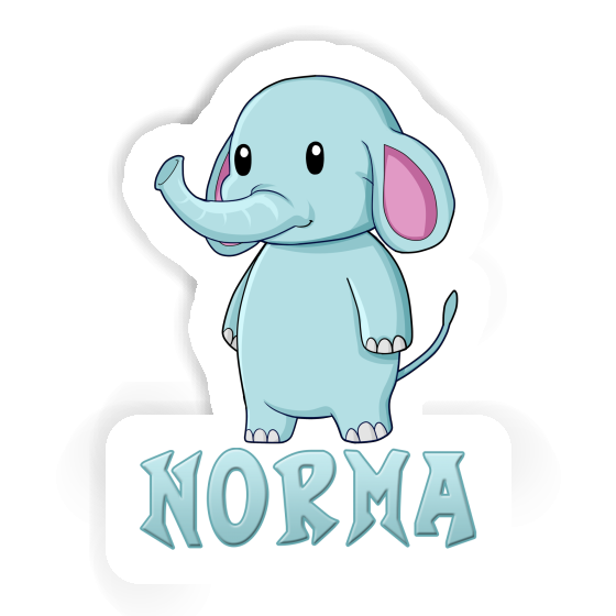 Elefant Aufkleber Norma Laptop Image