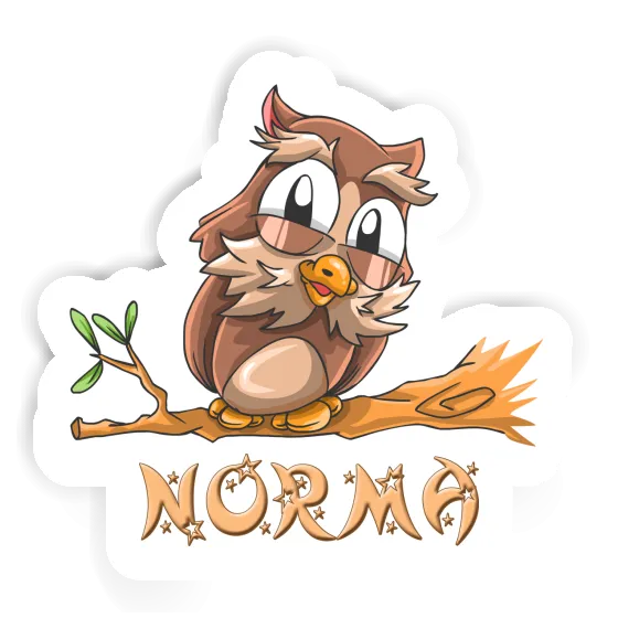 Sticker Owl Norma Image