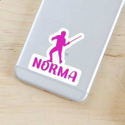 Norma Sticker Fencer Gift package Image