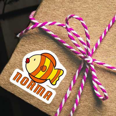 Norma Sticker Fisch Gift package Image