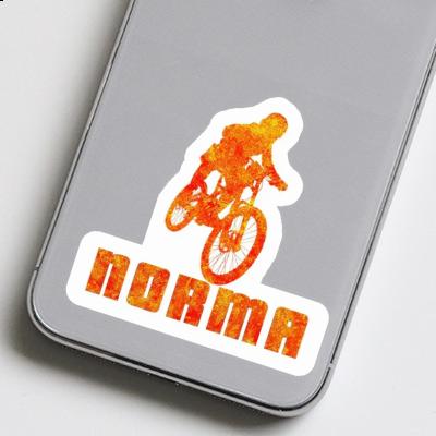 Aufkleber Norma Freeride Biker Image