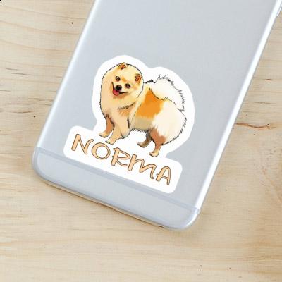 Sticker Norma German Spitz Image