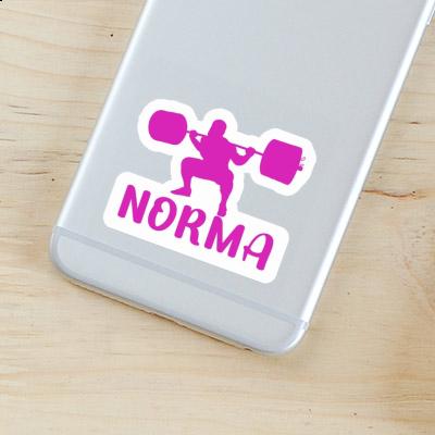 Weightlifter Sticker Norma Image