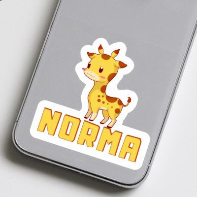 Giraffe Sticker Norma Gift package Image