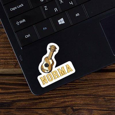 Norma Sticker Gitarre Notebook Image